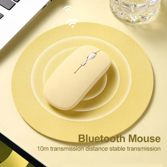 Portable Wireless Bluetooth Magic Silent Ergonomic Mouse For