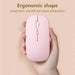 Portable Wireless Bluetooth Magic Silent Ergonomic Mouse For