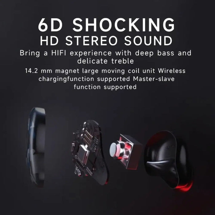 Portable X12 Pro Tws Wireless Bluetooth Waterproof Earphones