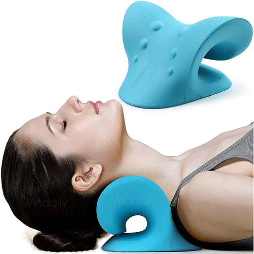 Posture Corrector Pillow Stretcher Neck Cervical Traction
