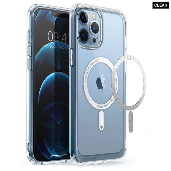 Premium Hybrid Protective Clear Case Compatible with MagSafe For iPhone 13 Pro Max