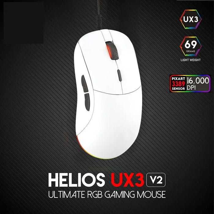 Ux3-v2 Profession Gaming Mouse Pixart 3389 16000dpi 1000hz