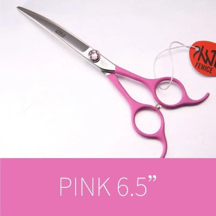 Professional 6.5 Inch Pet Curved Scissors In Dog Grooming