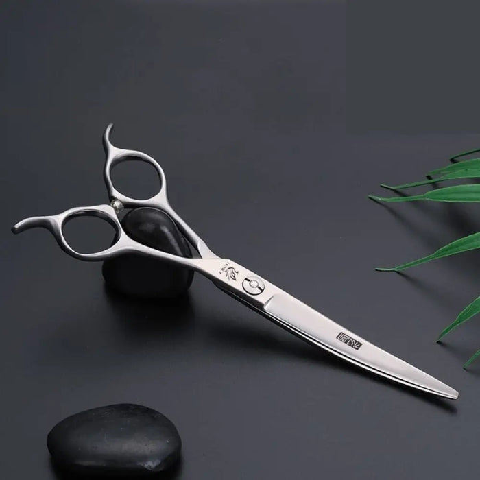 Professional 6.5 Inch Pet Curved Scissors Kits For Dog