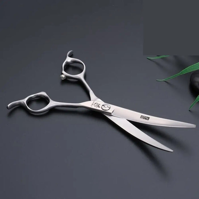 Professional 6.5 Inch Pet Curved Scissors Kits For Dog