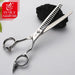 Professional 6.5 Inch Fish Bone Pet Thinning Scissors