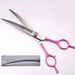 Professional 7.0 7.5 8.0 Inch Pet Curved Scissors In Dog