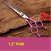 Professional 7.0 7.5 8.0 Inch Pet Curved Scissors In Dog