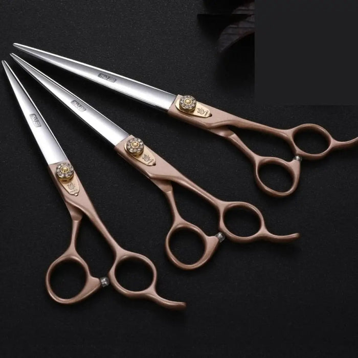 Professional 7.0 7.5 8.0 Inch Pet Dog Grooming Scissors