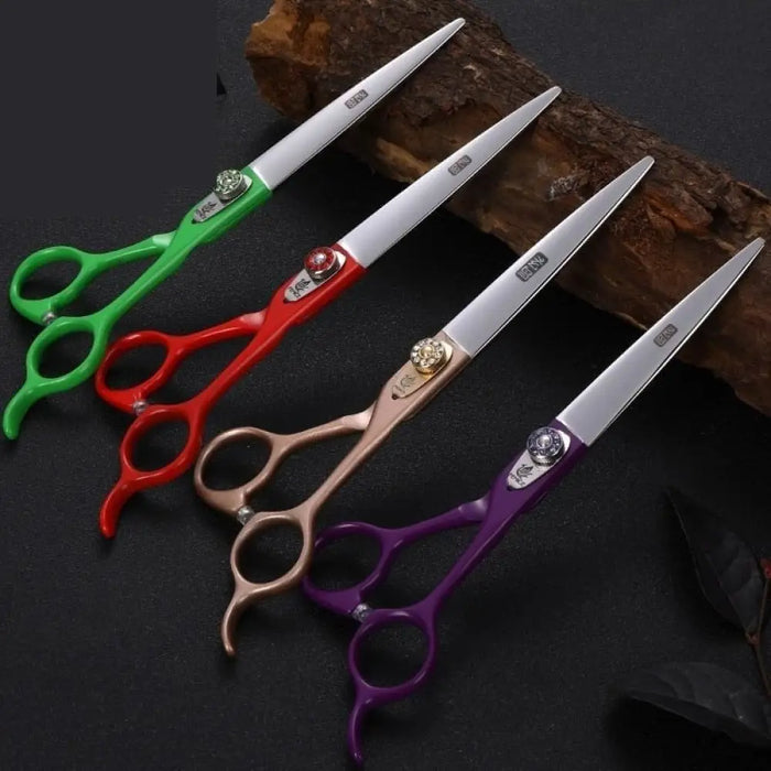 Professional 7.0 7.5 8.0 Inch Pet Dog Grooming Scissors