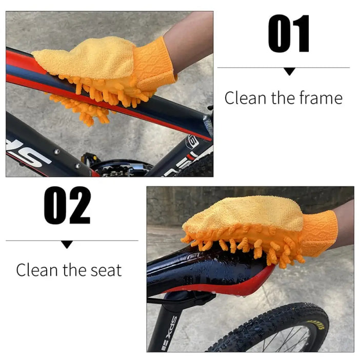 Professional Bicycle Brushes Set For Cleaning