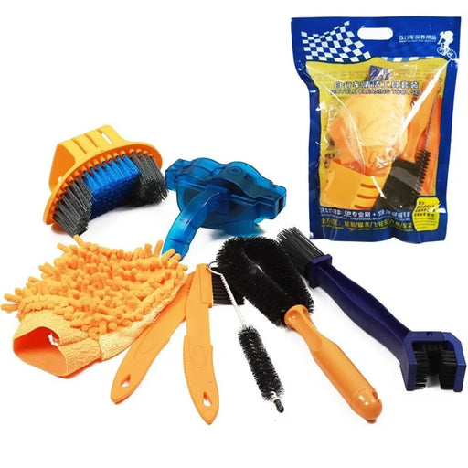 Professional Bicycle Brushes Set For Cleaning