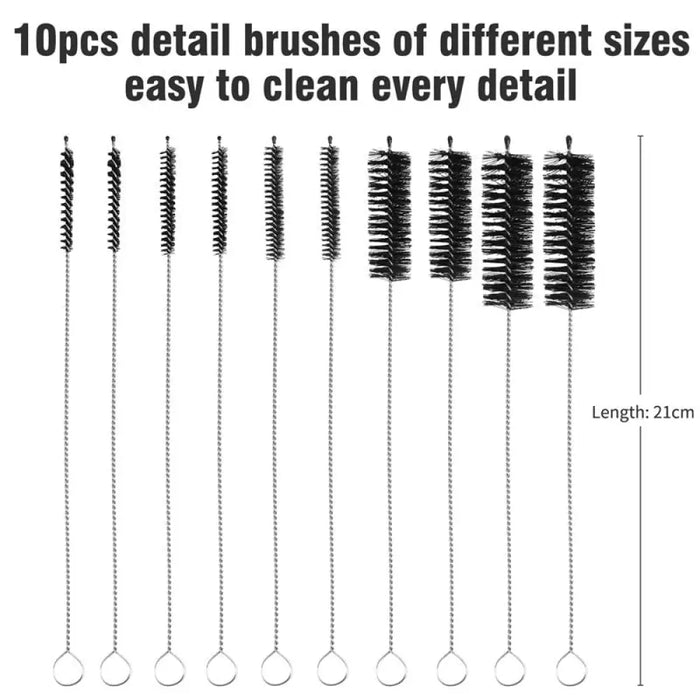 Professional Bicycle Brushes Set For Cleaning