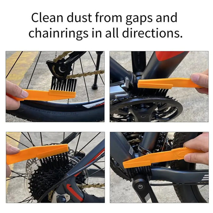 Professional Bicycle Brushes Set For Cleaning