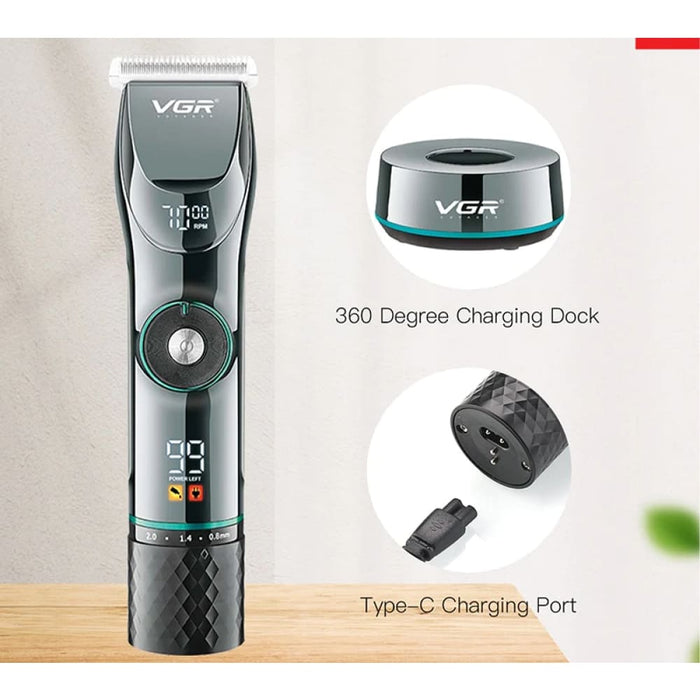 Professional Electric 15 Motor Speed Hair Trimmer For Men