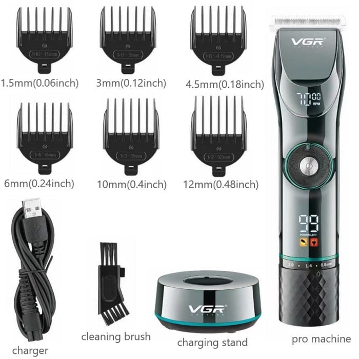 Professional Electric 15 Motor Speed Hair Trimmer For Men