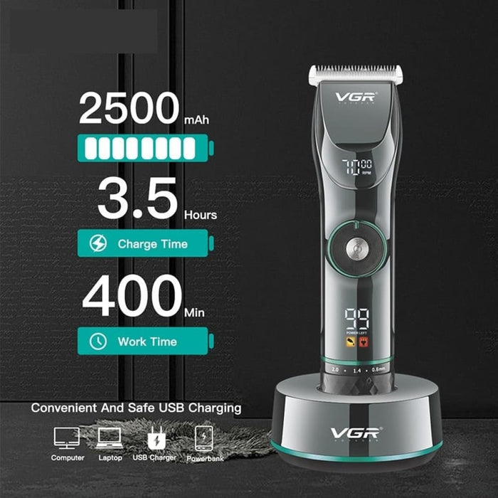 Professional Electric 15 Motor Speed Hair Trimmer For Men