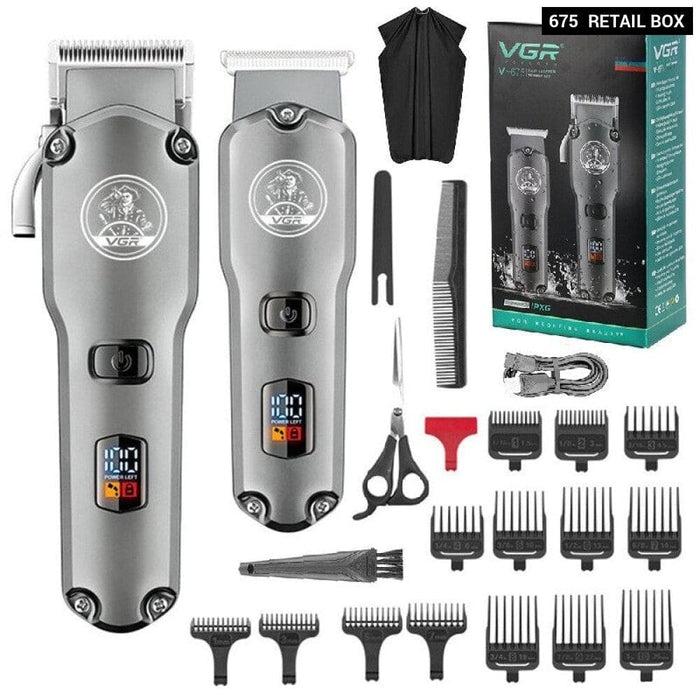 Professional Electric Rechargeable Cordless Hair Trimmer For Men