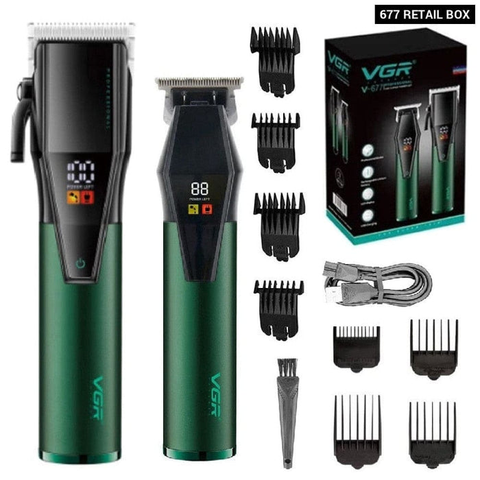 Professional Electric Rechargeable Cordless Hair Trimmer For Men