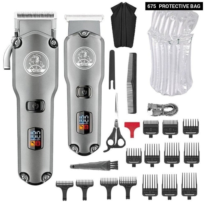 Professional Electric Rechargeable Cordless Hair Trimmer For Men