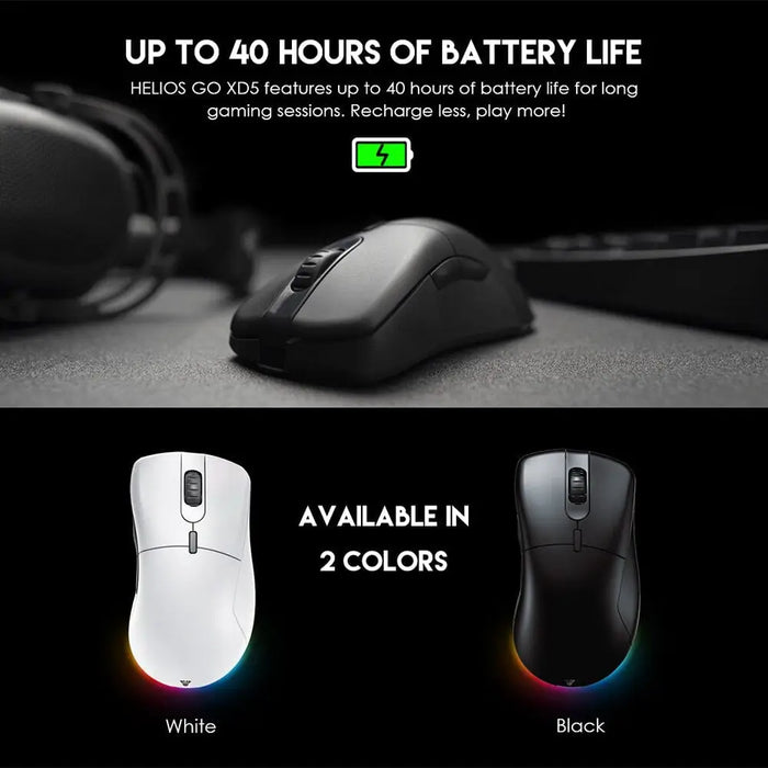 Xd5 Professional Gaming Mouse Pixart3370 19000dpi 1000hz