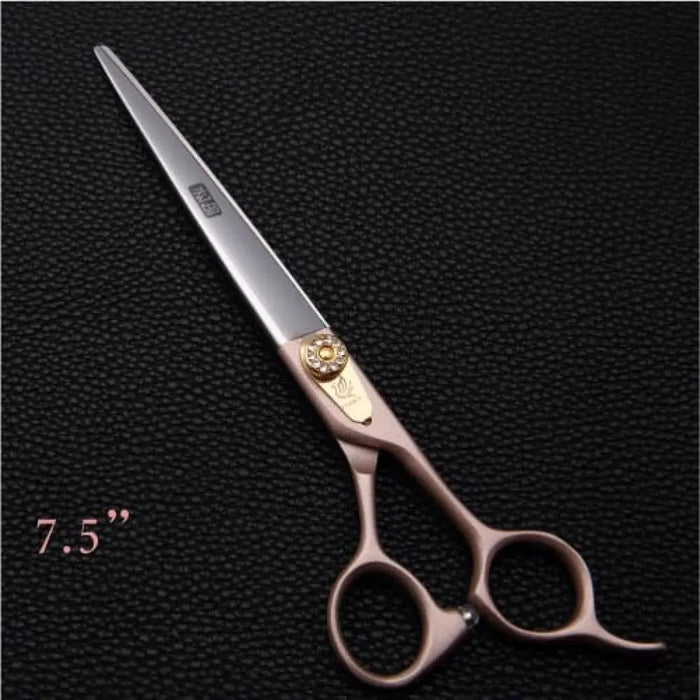 Professional Japan 440c Pet Dog Grooming Scissors 7.0 7.5