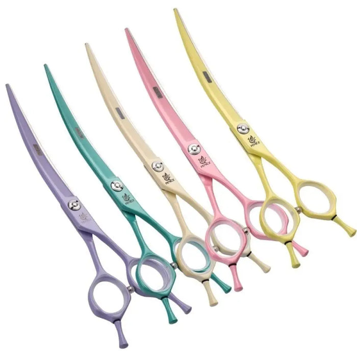 Professional Jp440c Colourful 6.25&7.0 Inch Curved Grooming