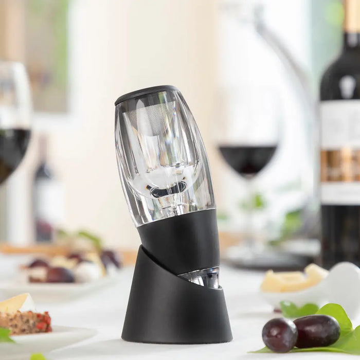 Professional Wine Aerator With Tower Stand And Non-drip