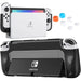 Tpu & Pc Protective Dockable Case For Nintendo Switch Oled