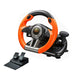 V3 Racing Steering Wheel With Pedals Vibration Volante