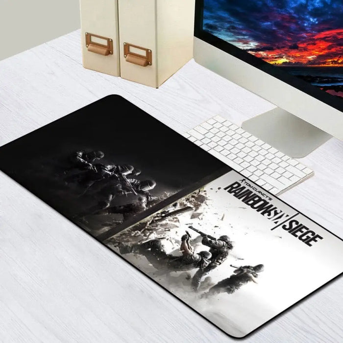 Rainbow Six Siege Large Lockedge Mouse Pad For Desk