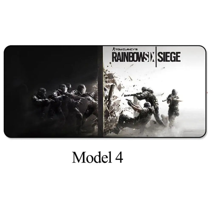 Rainbow Six Siege Large Lockedge Mouse Pad For Desk