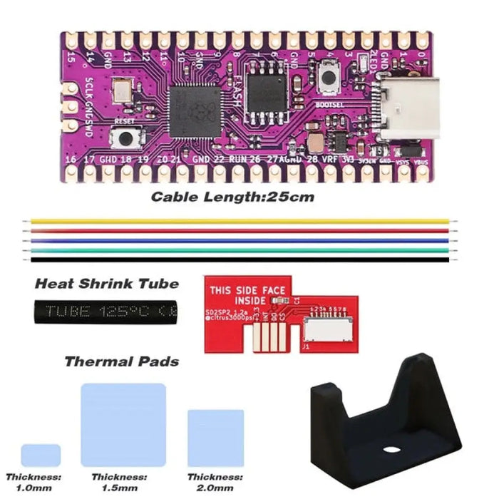 Raspberry Picoboot Board Rp2040 Dual-core And Gc2sd Adapter