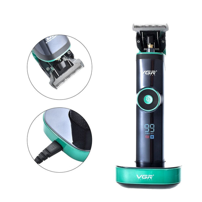 Rechargeable Adjustable Speed And Blade Professional Hair Trimmer For Men