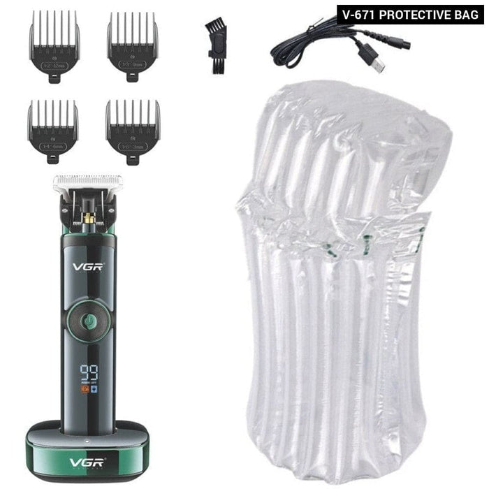 Rechargeable Adjustable Speed And Blade Professional Hair Trimmer For Men