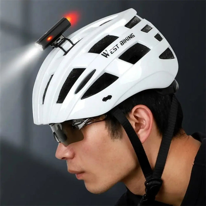 Usb Rechargeable Cycling Helmet Headlight