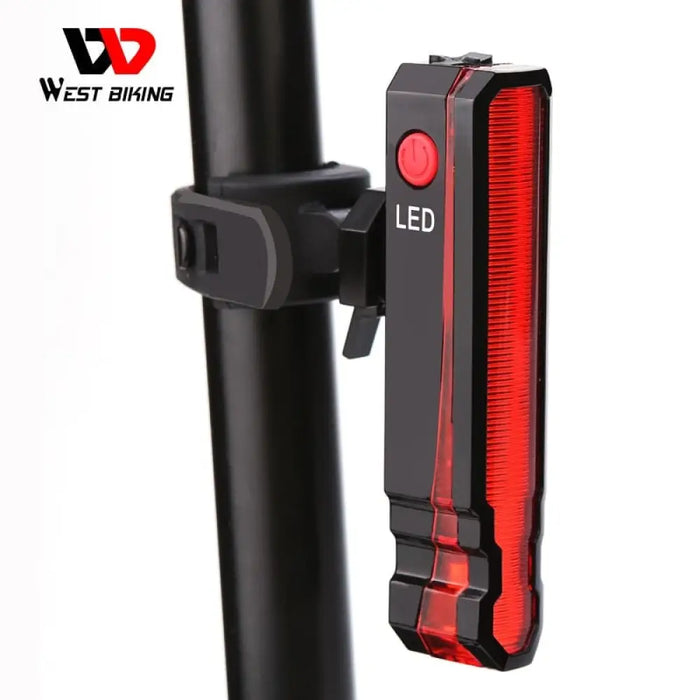 Usb Rechargeable Laser Bicycle Taillight