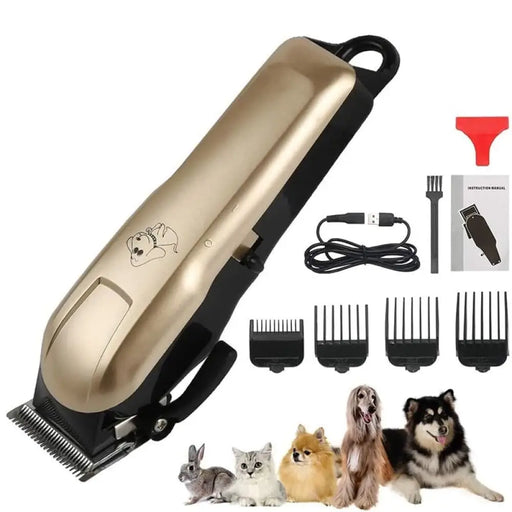 Usb Rechargeable Low Noise Cordless Electric Dog Hair