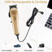 Usb Rechargeable Low Noise Cordless Electric Dog Hair