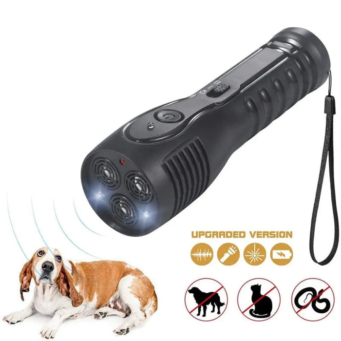 Rechargeable Ultrasonic Ed Flashlight Handheld Anti Barking