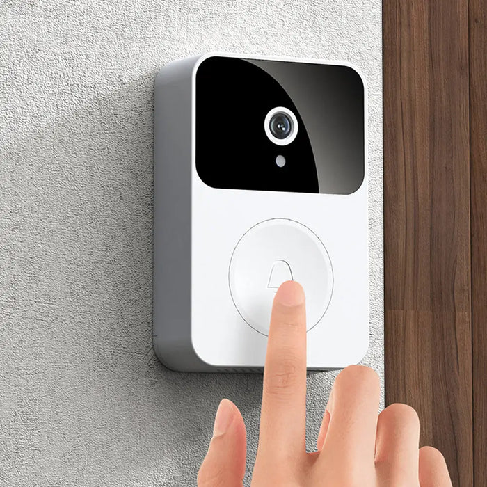 Vibe Geeks Usb Rechargeable Video Doorbell Camera