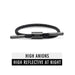 Reflective Braided Rope Titanium Germanium Wristband Balance