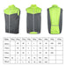 Reflective Sleeveless Cycling Vest