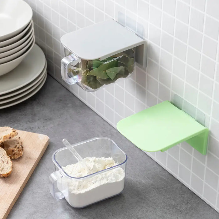 Removable Adhesive Kitchen Containers Handstore Innovagoods