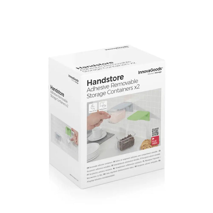 Removable Adhesive Kitchen Containers Handstore Innovagoods