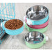 Removable Eco-friendly Hanging Water Food Pet Feeder Dog