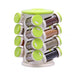 Vibe Geeks Revolving Transparent Spice Rack Seasoning