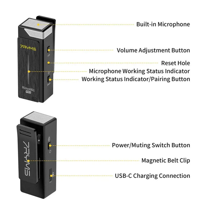 Rimomic Pro 2.4g For Dslr Camera Smartphones