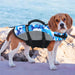 Ripstop Reflective Strip Pet Swimming Vest With High