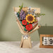 Rowood Diy Wooden Flower Bouquet Beautiful Hand-make Gifts